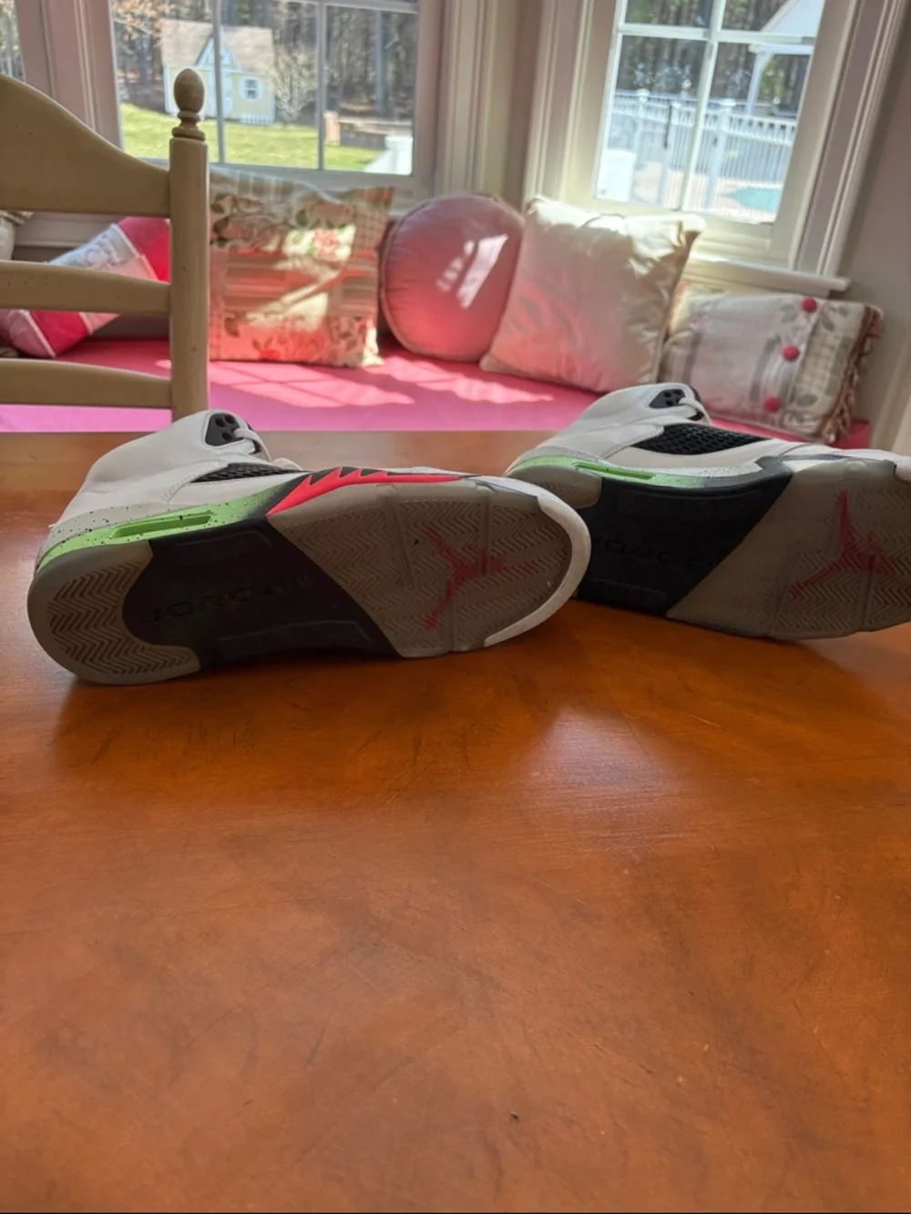 Air Jordan 5 Retro Pro Stars poison green color way